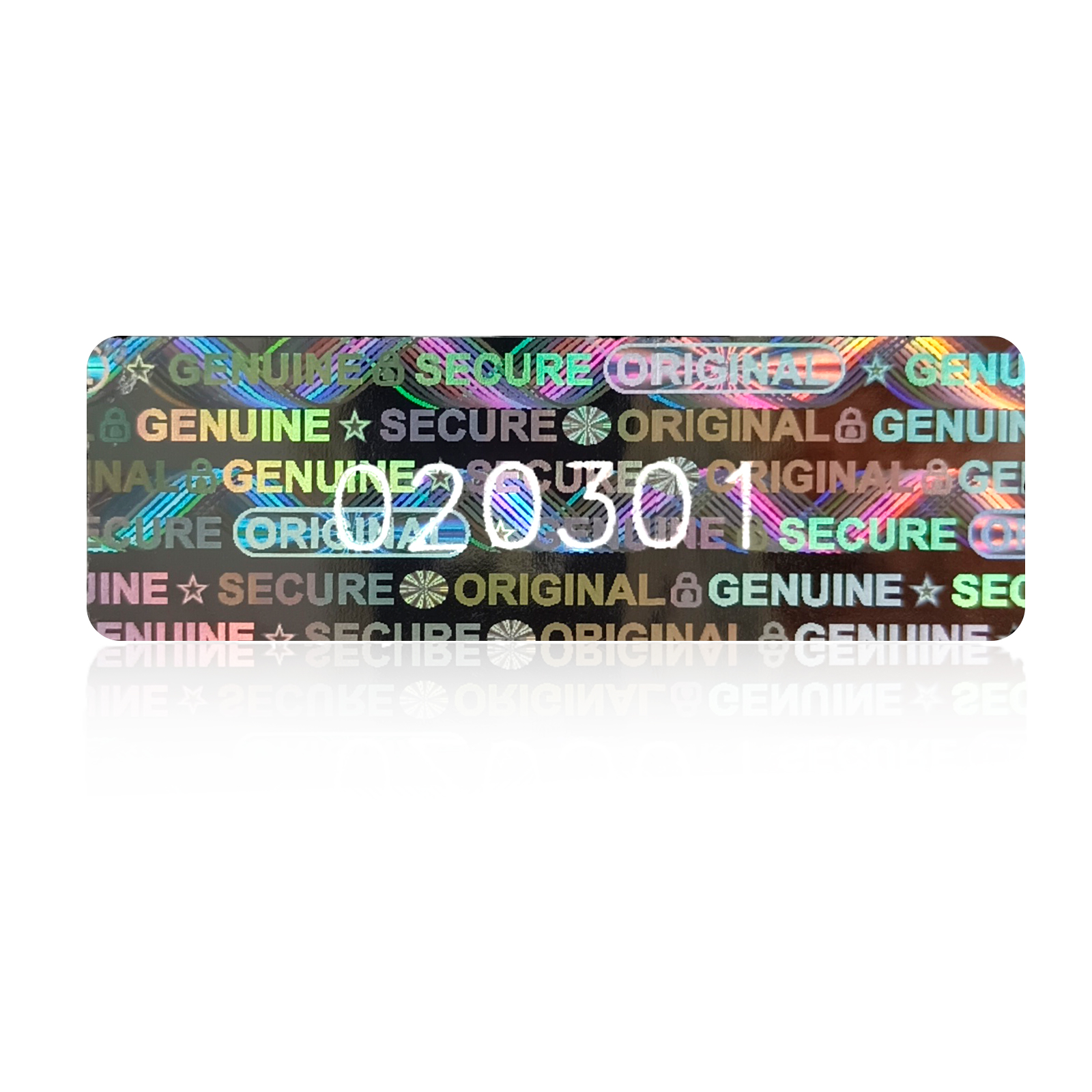 Candle Warning Label - 280/550pcs hologram security seal stickers laser
