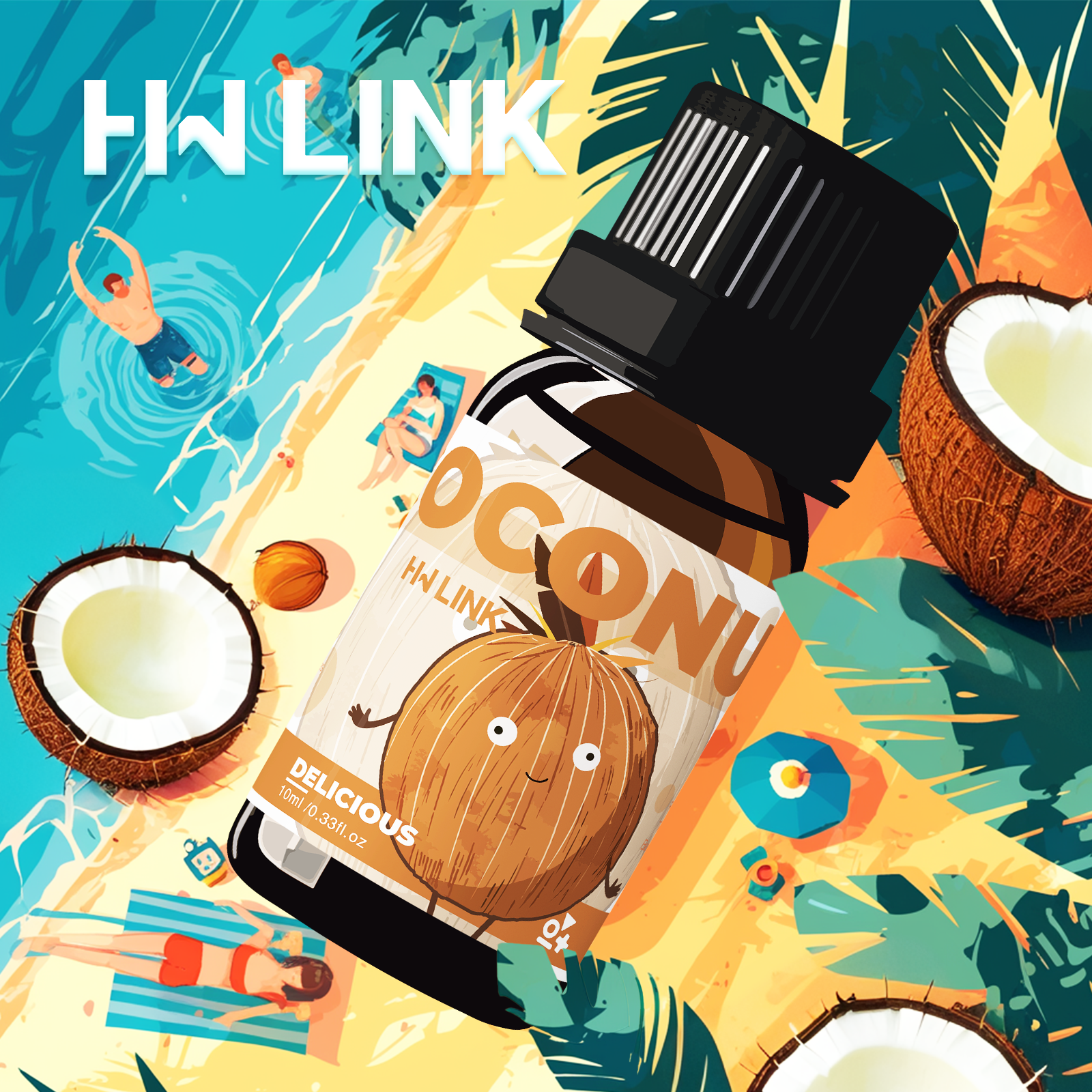 Candle Making Essential Oil - 10ml Coconut Essential Oils Noix De