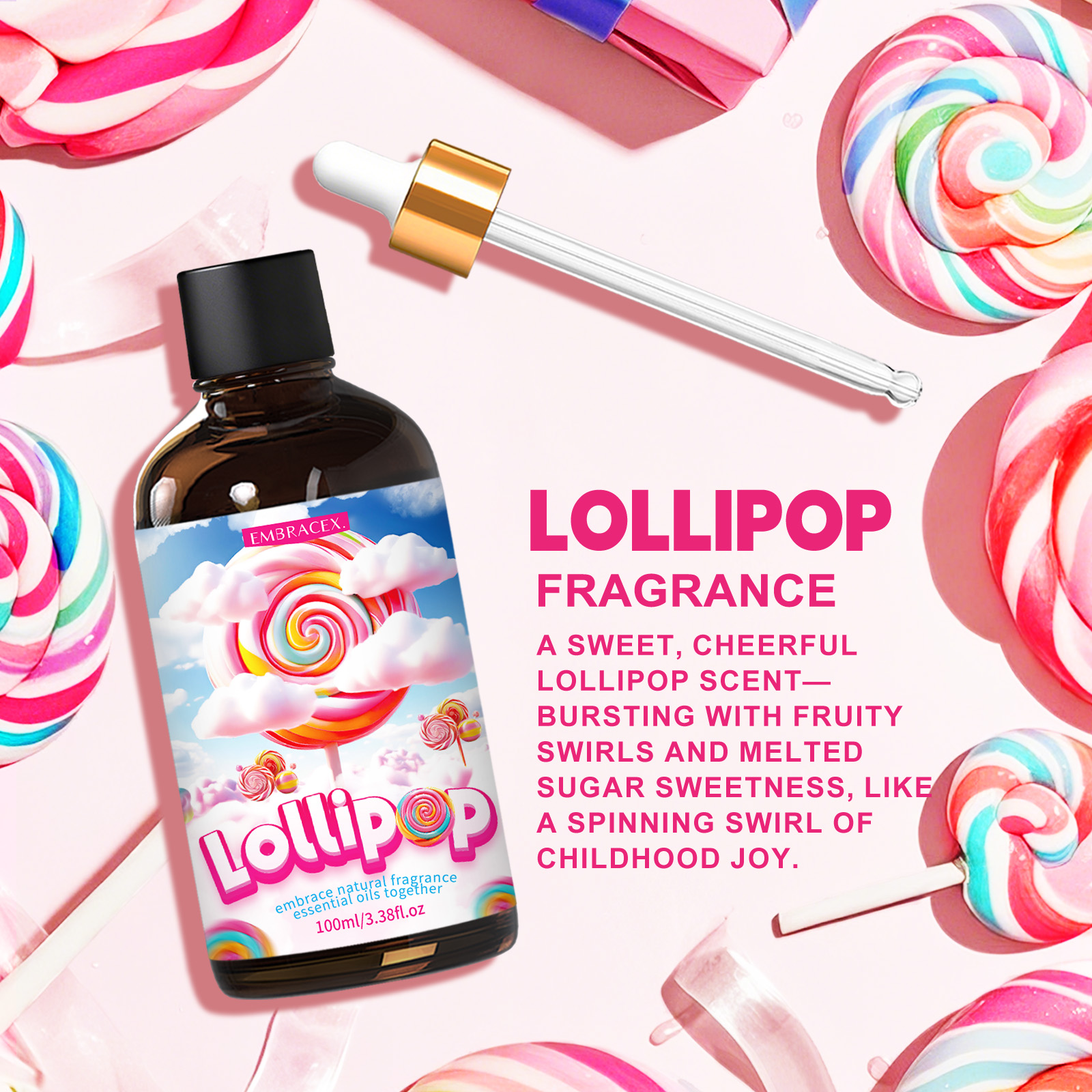 100ml Lollipop Essential Oil F – обзор и цена Candle Making Essential Oil
