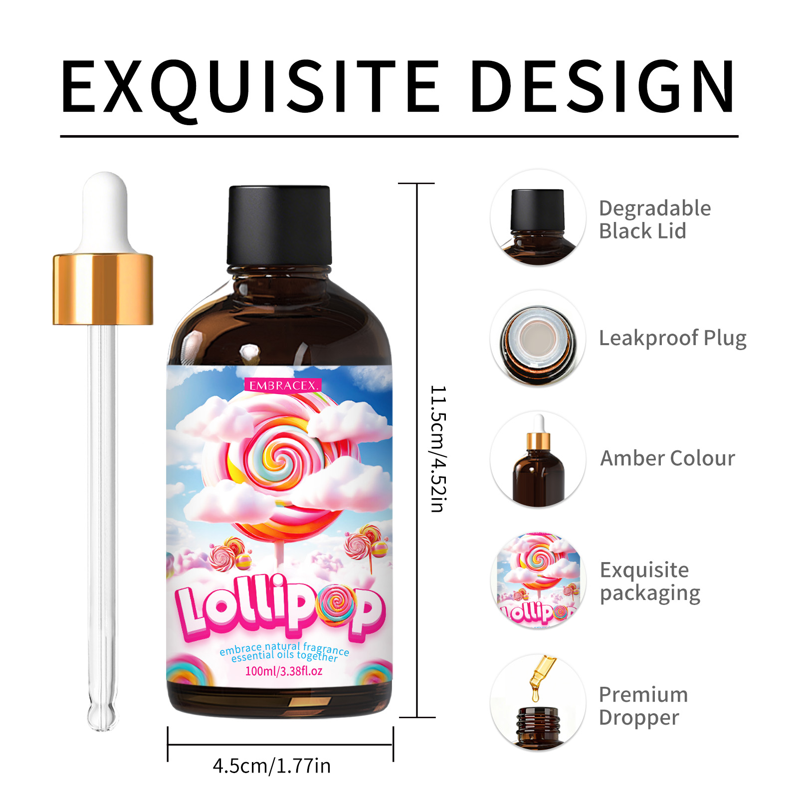 100ml Lollipop Essential Oil F – обзор и цена Candle Making Essential Oil