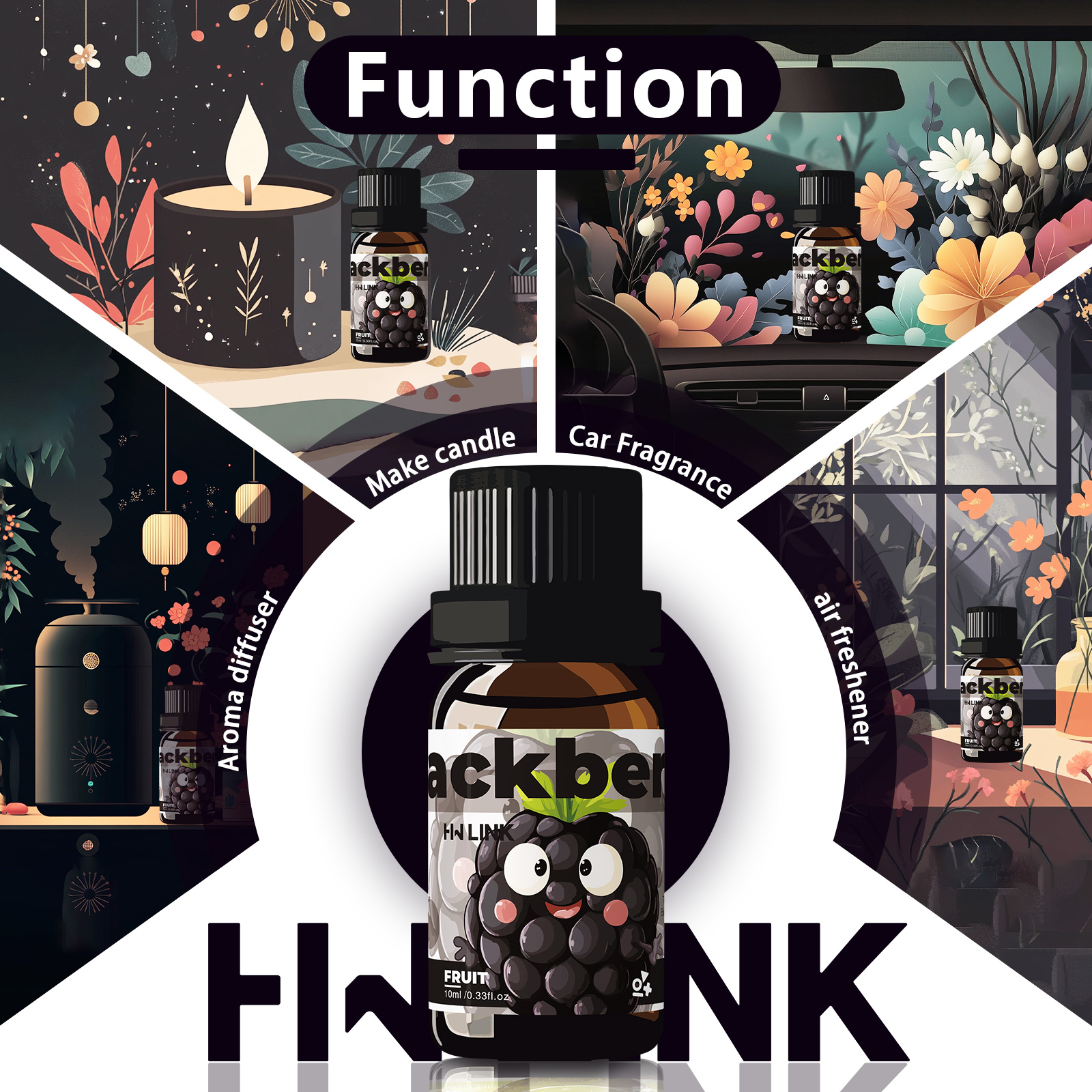 Blackberry Essential Oil Black – обзор и цена Candle Making Essential Oil