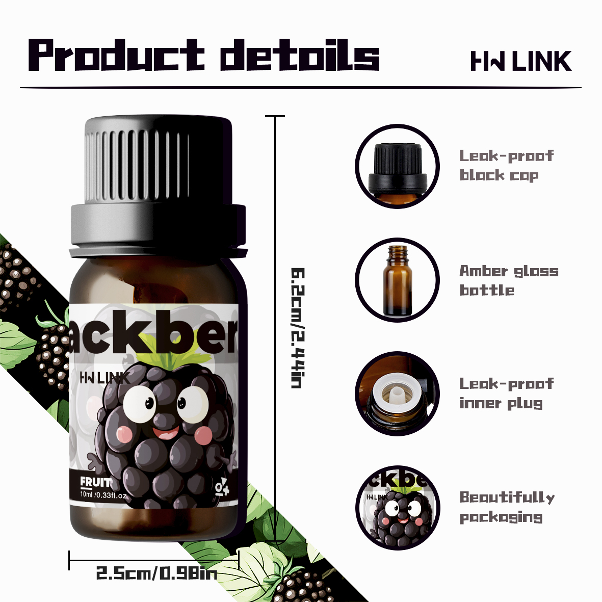 Blackberry Essential Oil Black – обзор и цена Candle Making Essential Oil