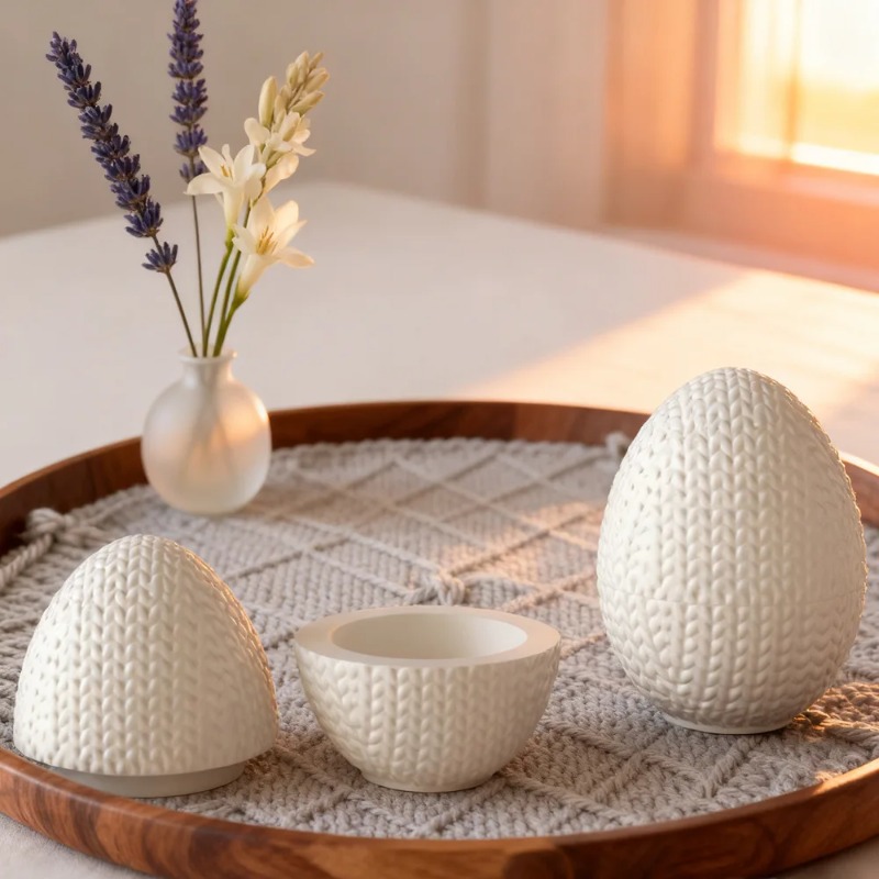 DIY Knitting Yarn Egg Shaped O – обзор и цена Candle Making Yarn