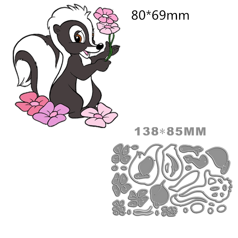 New Cartoon Skunk Girls Metal  – обзор и цена Candle Making For Kids