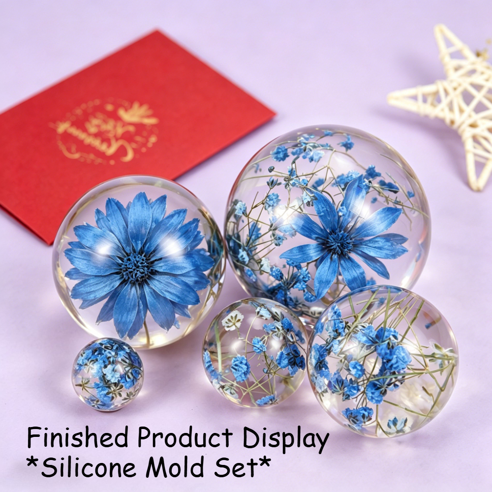 5Pcs Sphere Silicone Mold Kit  – обзор и цена Candle Making For Kids