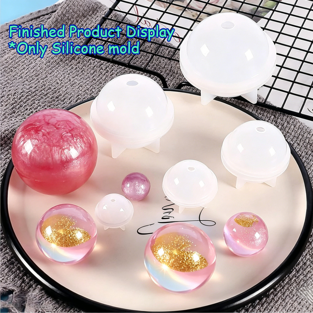 5Pcs Sphere Silicone Mold Kit  – обзор и цена Candle Making For Kids