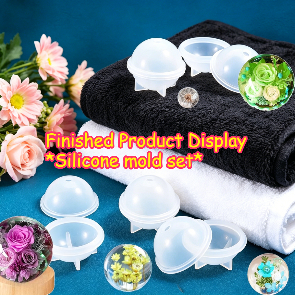 5Pcs Sphere Silicone Mold Kit  – обзор и цена Candle Making For Kids