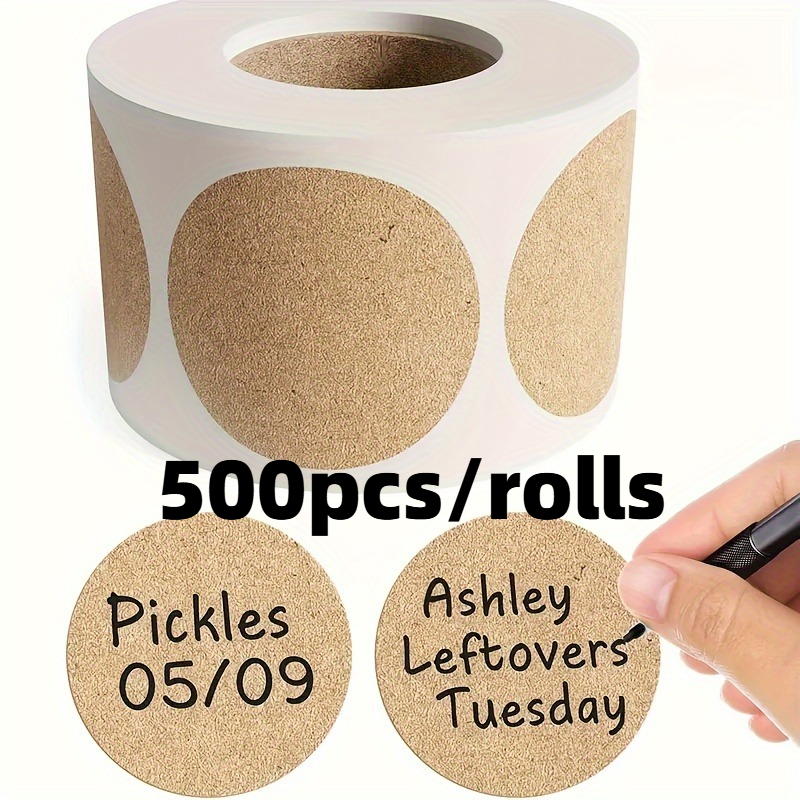 500pcs/rolls Sticker Round Pas – обзор и цена Label Sticker Round