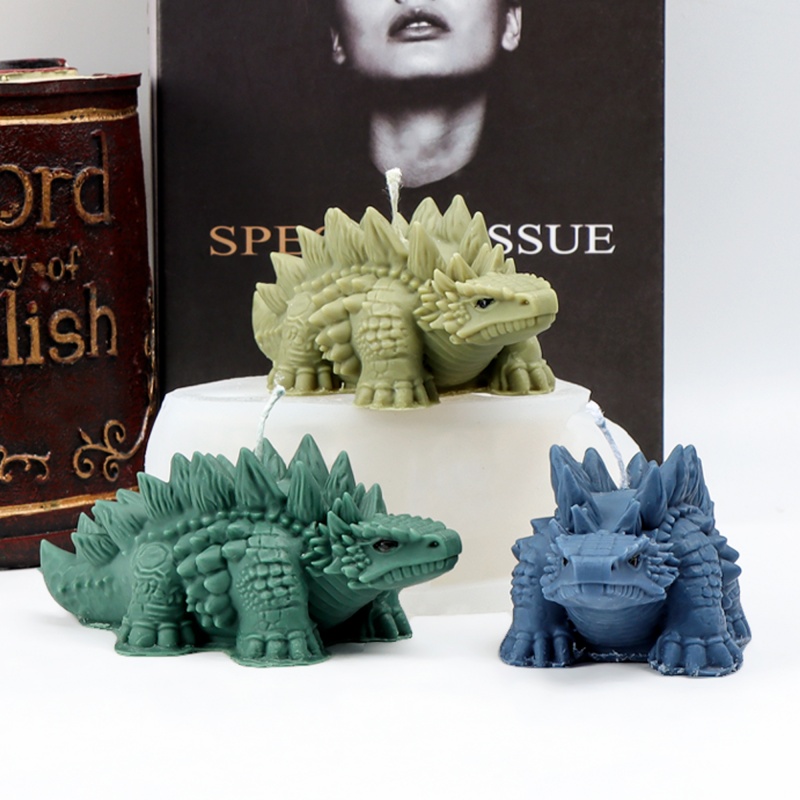 3D Spiked Dinosaur Silicone Ca – обзор и цена Candle Making For Kids