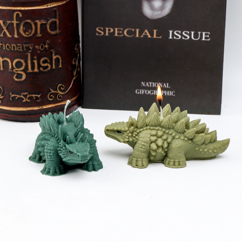 3D Spiked Dinosaur Silicone Ca – обзор и цена Candle Making For Kids