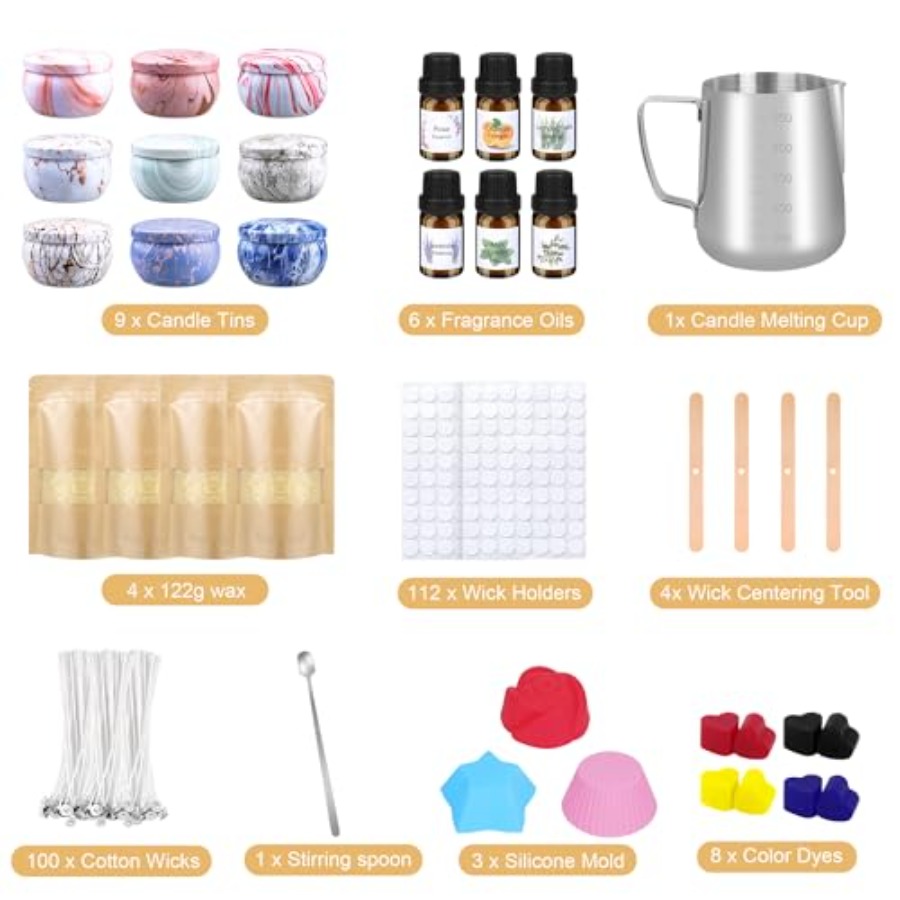 Candle Making Kits for Adults, – обзор и цена Candle Making Essential Oil