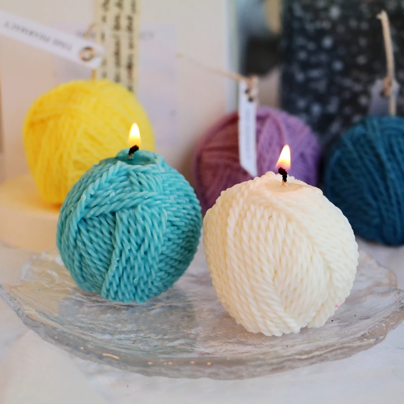 Creative Ball of Yarn Silicone – обзор и цена Candle Making Yarn