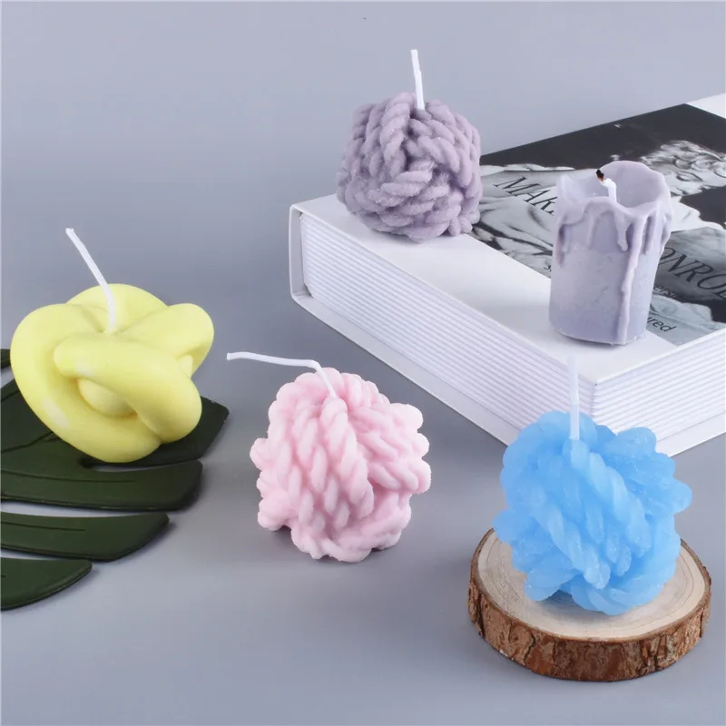 Creative Ball of Yarn Silicone – обзор и цена Candle Making Yarn