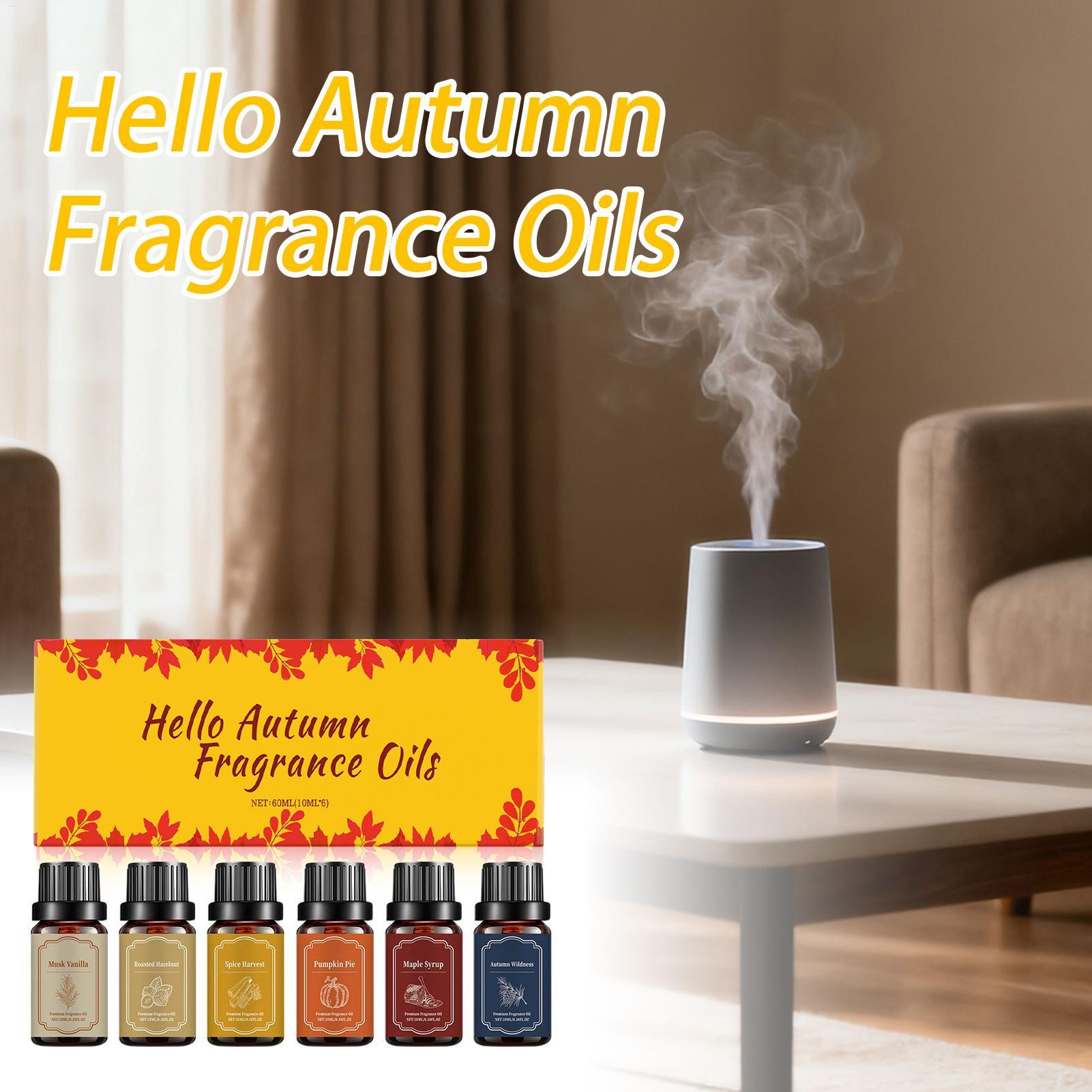 6pcs Fall Scented Diffuser Oil – обзор и цена Candle Making Essential Oil