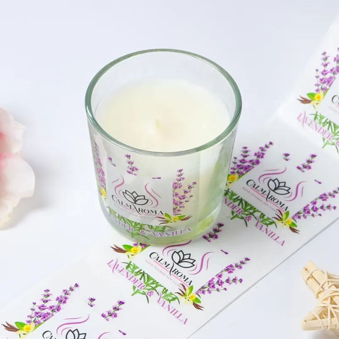 Custom self-adhesive wax seal  – обзор и цена Candle Warning Label