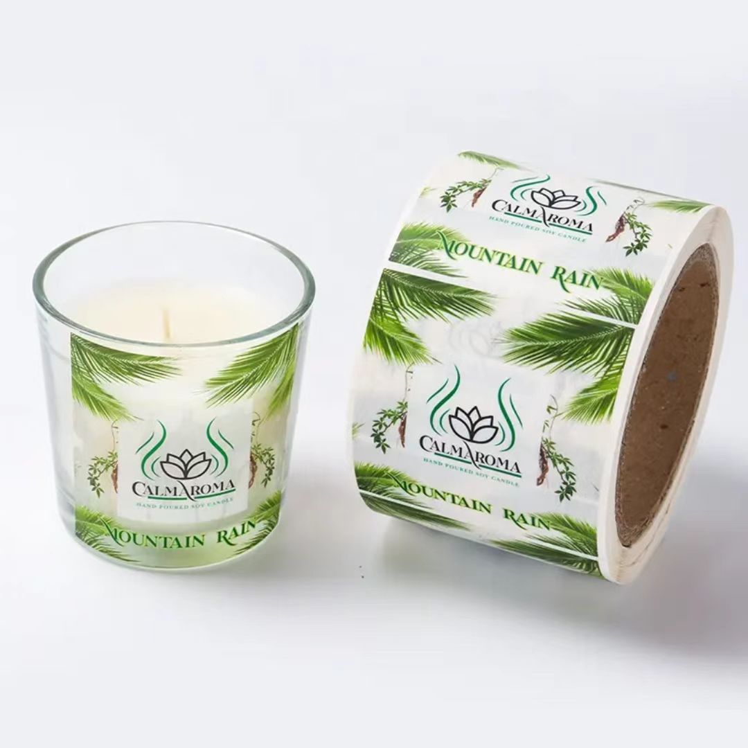 Custom self-adhesive wax seal  – обзор и цена Candle Warning Label