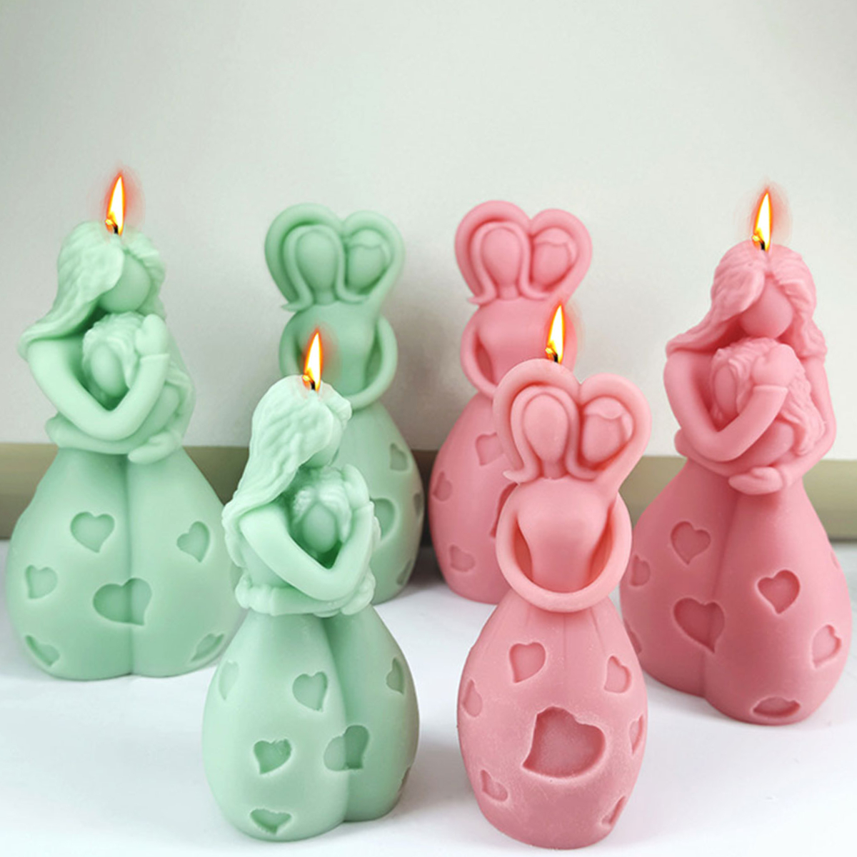 Mother Hugging Child Candle Si – обзор и цена Candle Making For Kids
