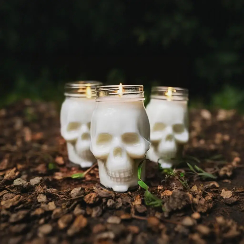 6 Pack Halloween Transparent S – обзор и цена Candle Making Jars