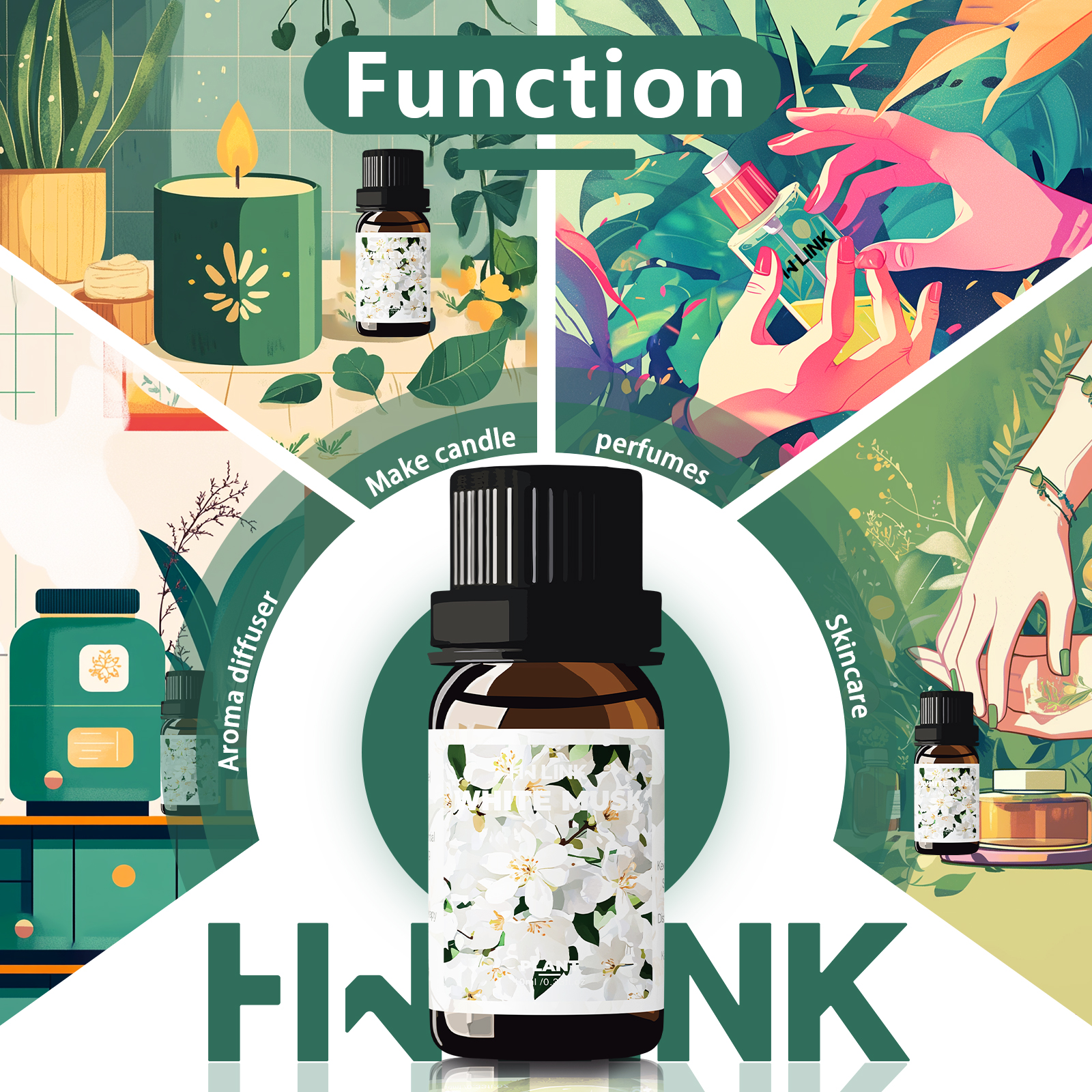 White Musk Essential Oils 10ml – обзор и цена Candle Making Essential Oil
