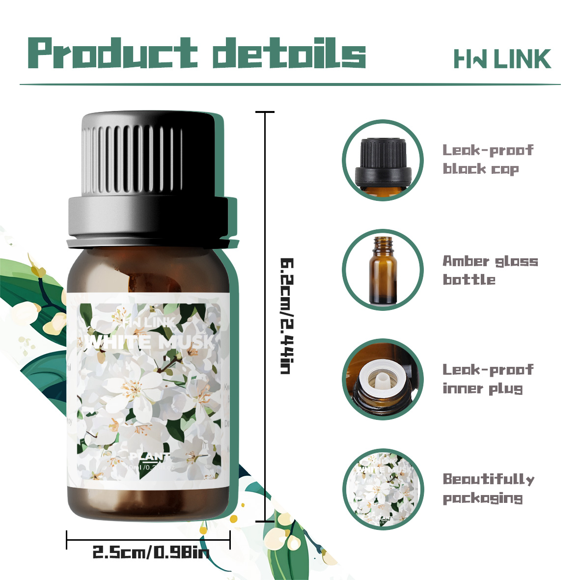 White Musk Essential Oils 10ml – обзор и цена Candle Making Essential Oil