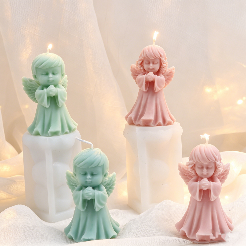 3D Praying Angel Silicone Cand – обзор и цена Candle Making For Kids