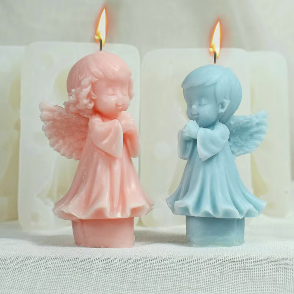 Winged Angel Silicone Candle M – обзор и цена Candle Making For Kids