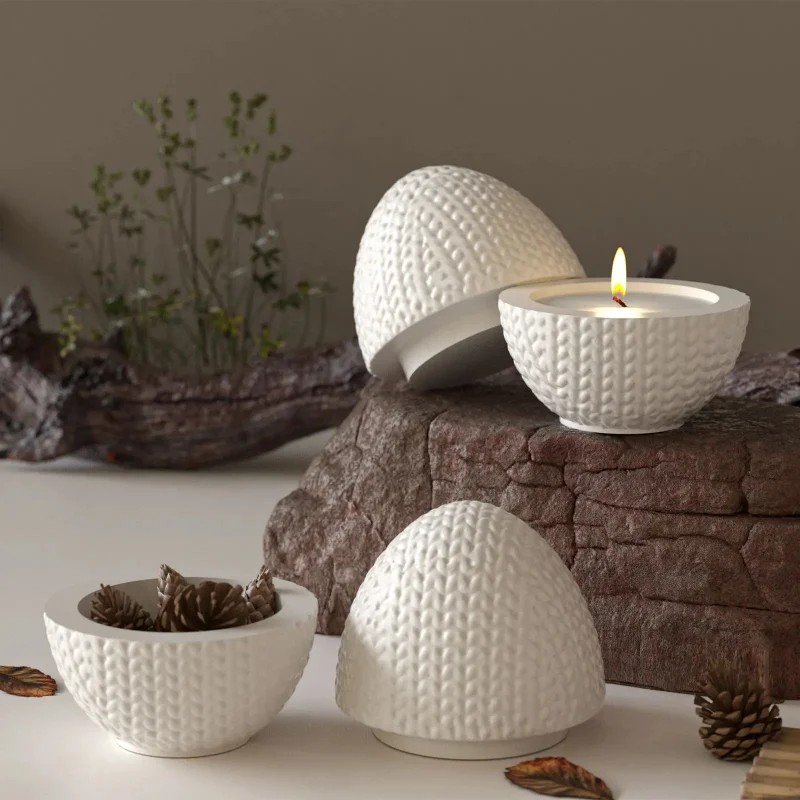 2026New DIY Knitting Yarn Egg  – обзор и цена Candle Making Yarn