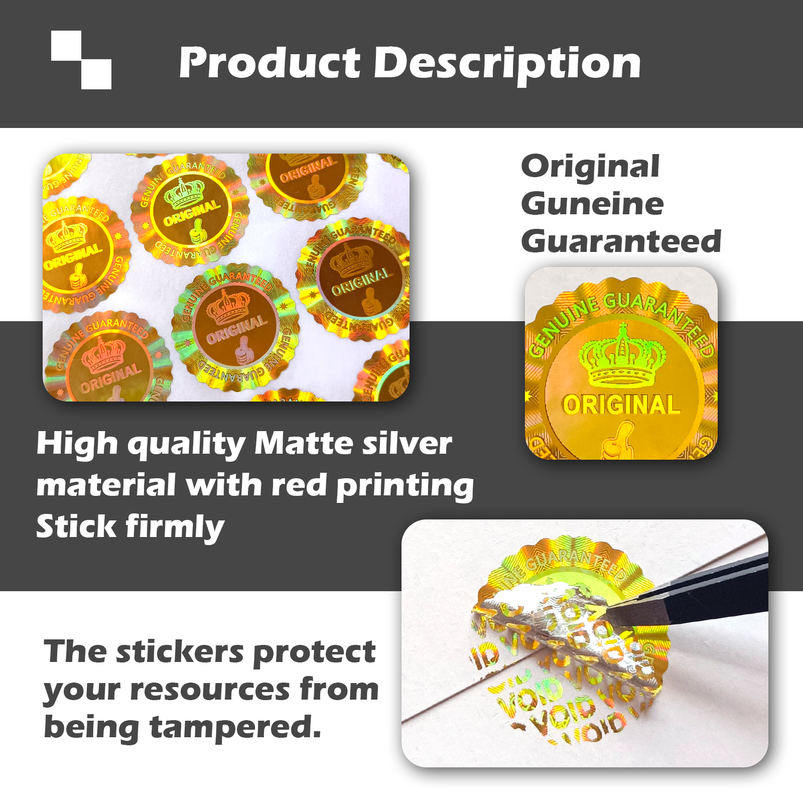 security hologram sticker orig – обзор и цена Candle Warning Label