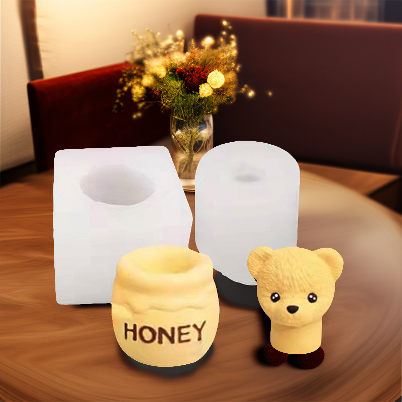 1 piece, Teddy Bear Aromathera – обзор и цена Candle Making Jars