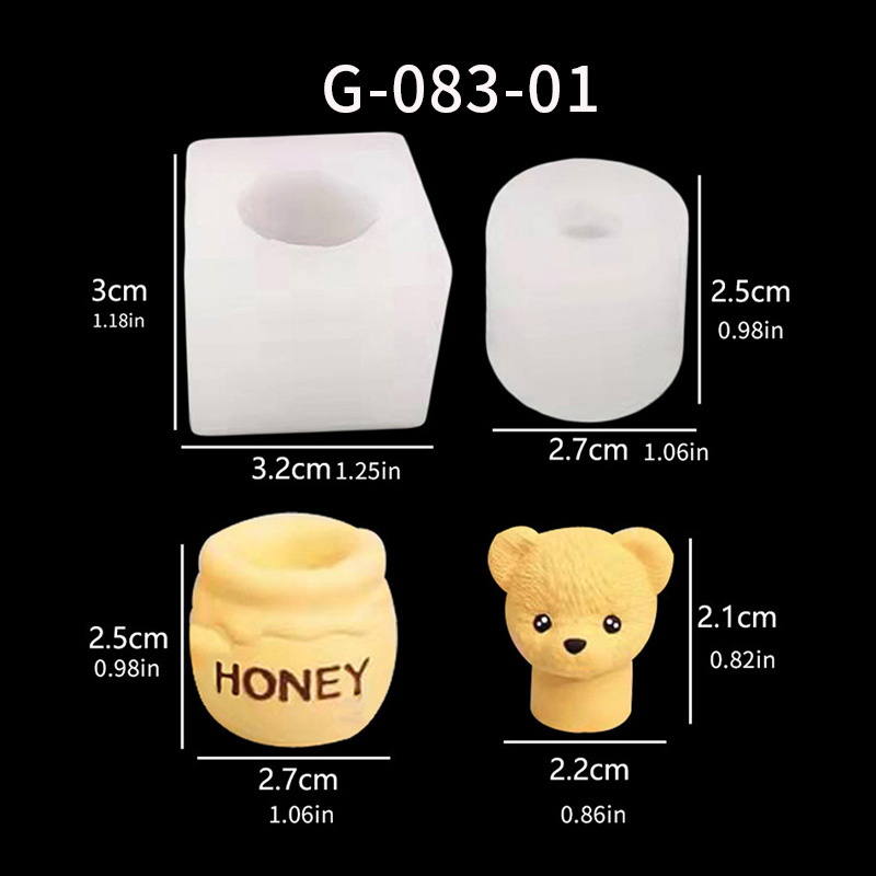 1 piece, Teddy Bear Aromathera – обзор и цена Candle Making Jars