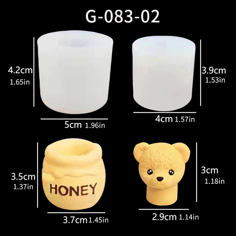 1 piece, Teddy Bear Aromathera – обзор и цена Candle Making Jars