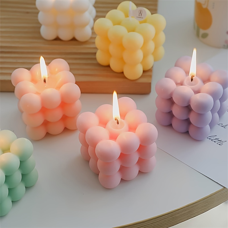6pcs silicone candle mold set  – обзор и цена Candle Making Yarn