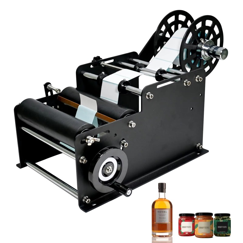 Manual Round Bottle Labeling M – обзор и цена Label Sticker Round