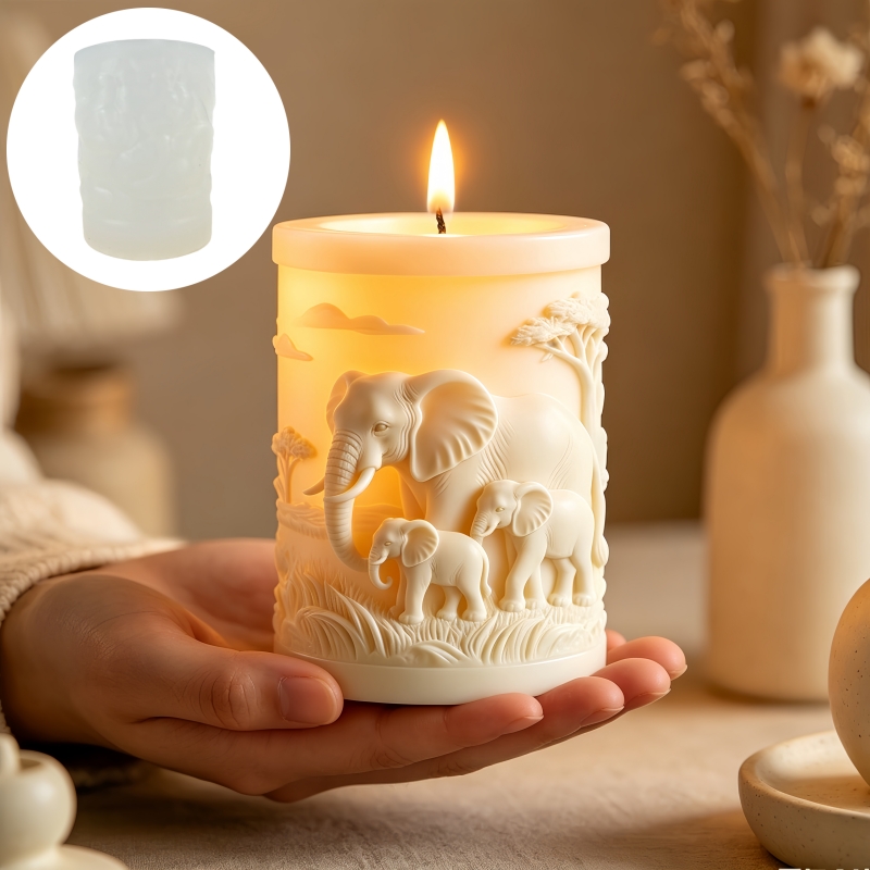 Elephant and Elephant Child Cy – обзор и цена Candle Making For Kids
