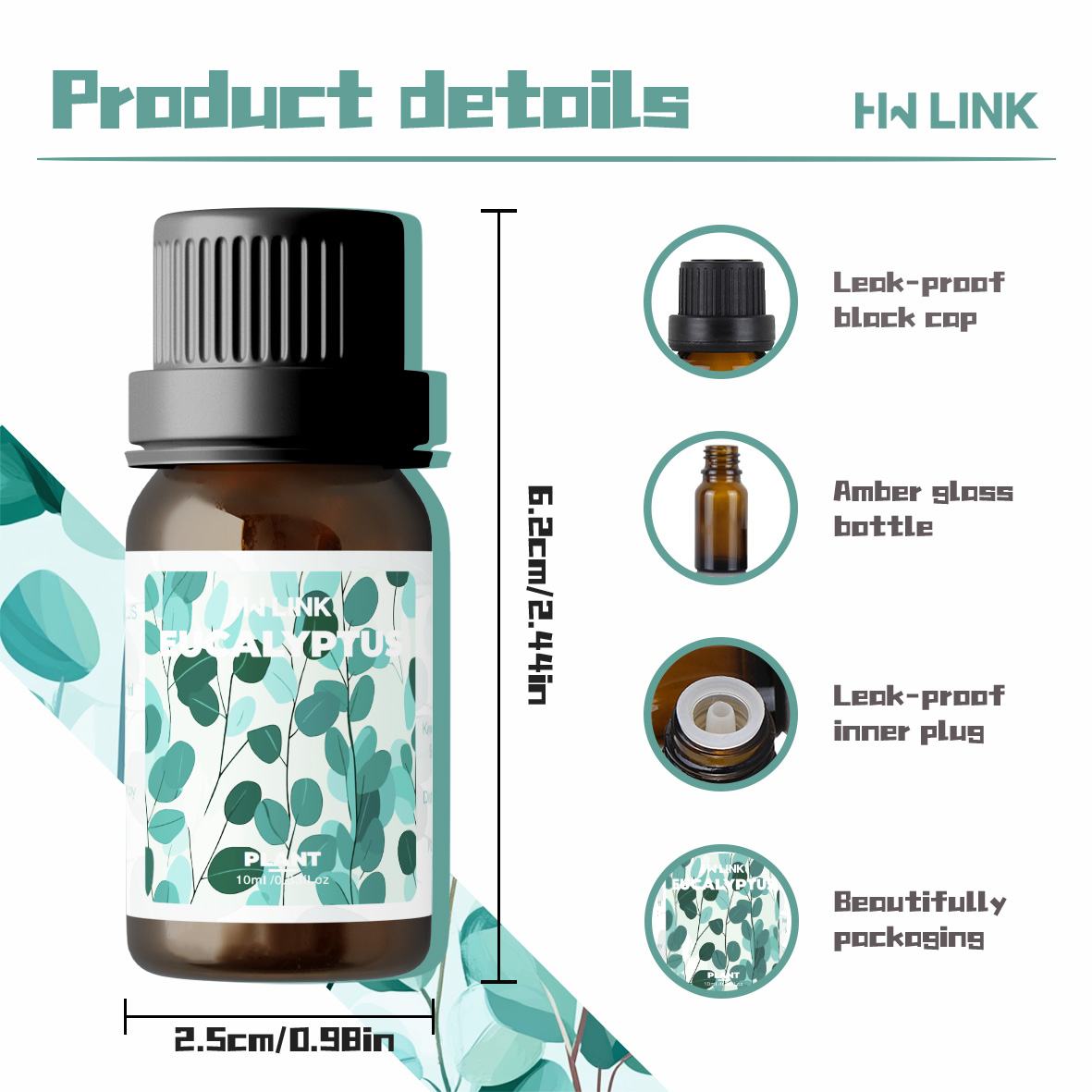 Eucalyptus Essential Oils 10ml – обзор и цена Candle Making Essential Oil
