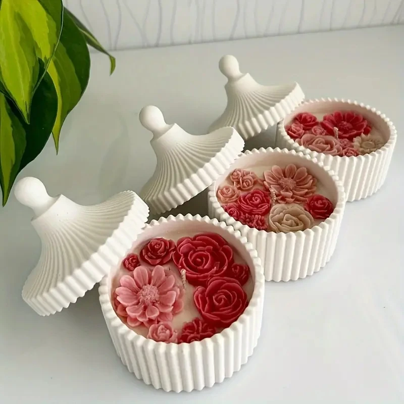 1 Set Silicone Candle Jar Mold – обзор и цена Candle Making Jars