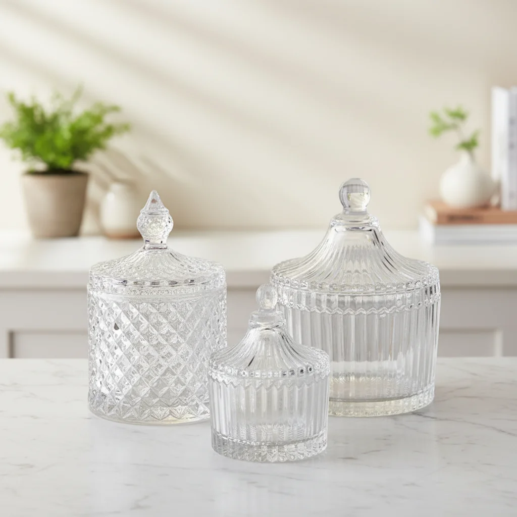 Empty Glass Candle Jar with Li – обзор и цена Candle Making Glass Jars