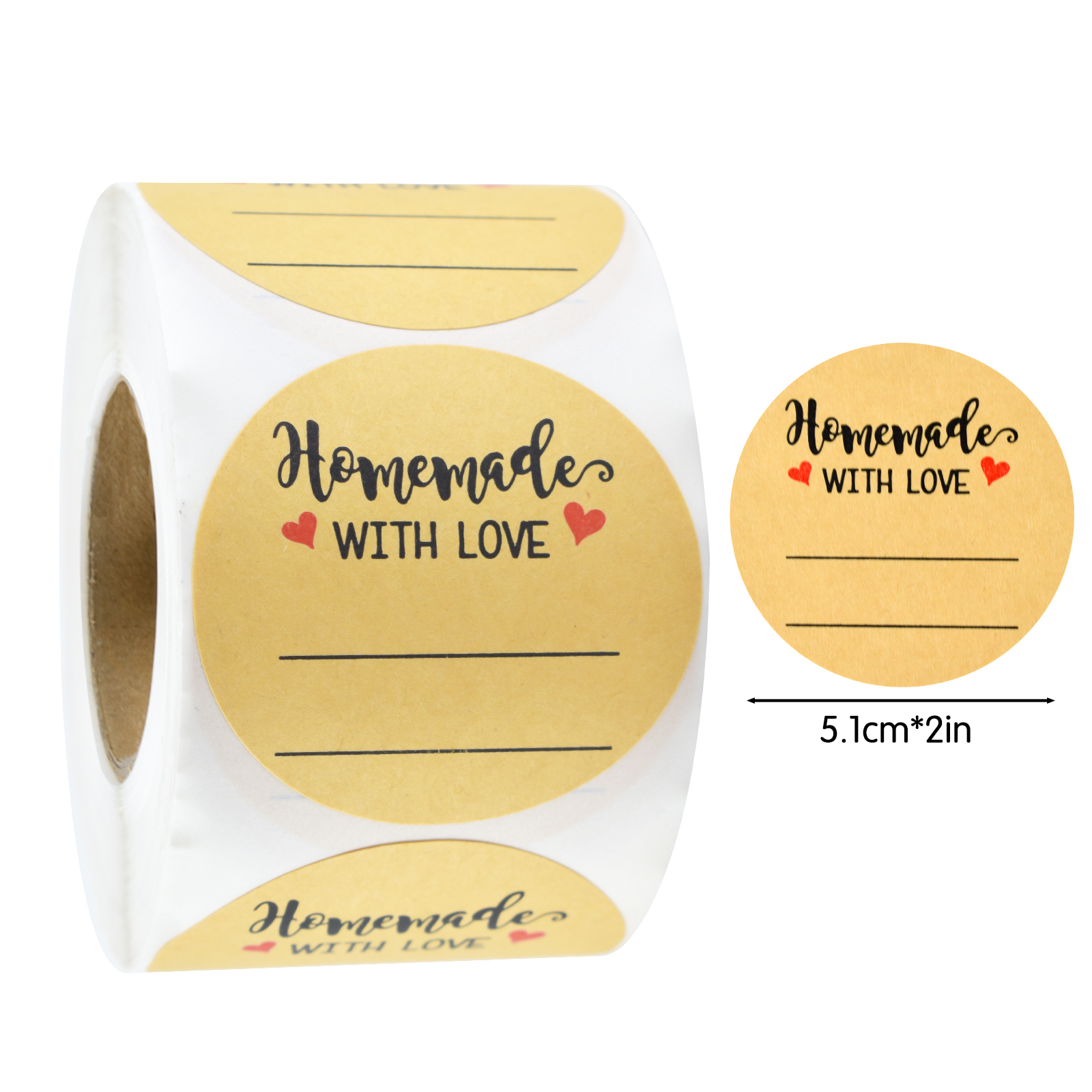 200Pcs 2-Inch Round Writable K – обзор и цена Label Sticker Round