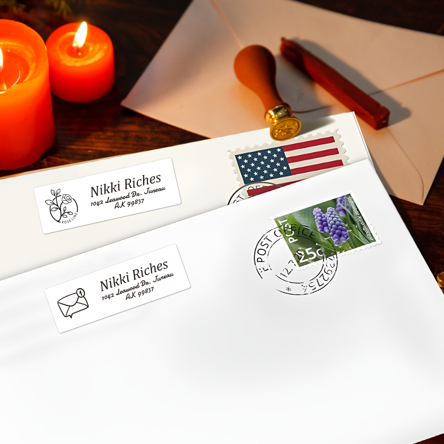 Custom Address Stickers for Bu – обзор и цена Candle Warning Label
