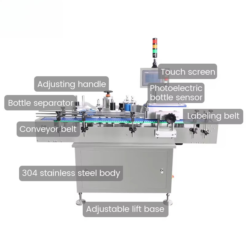 High Speed Fully Automatic Pet – обзор и цена Label Sticker Round