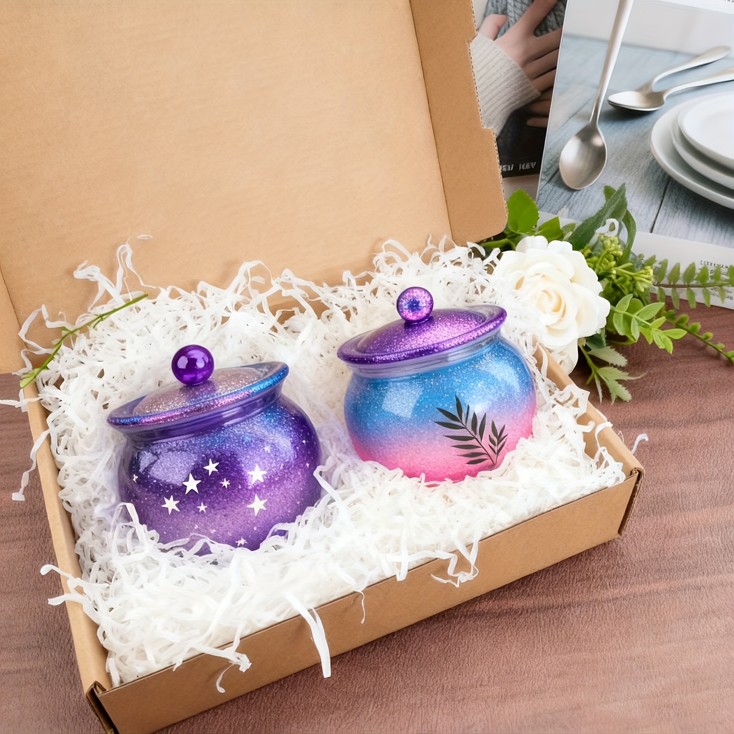 1 set of round resin can molds – обзор и цена Candle Making Jars