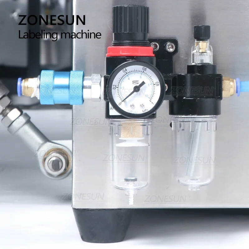 ZONESUN TB-500A Automatic Doub – обзор и цена Label Sticker Round