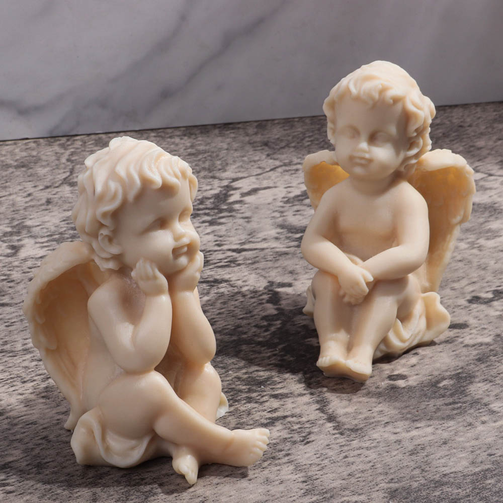 3D Angel Children Silicone Mol – обзор и цена Candle Making For Kids